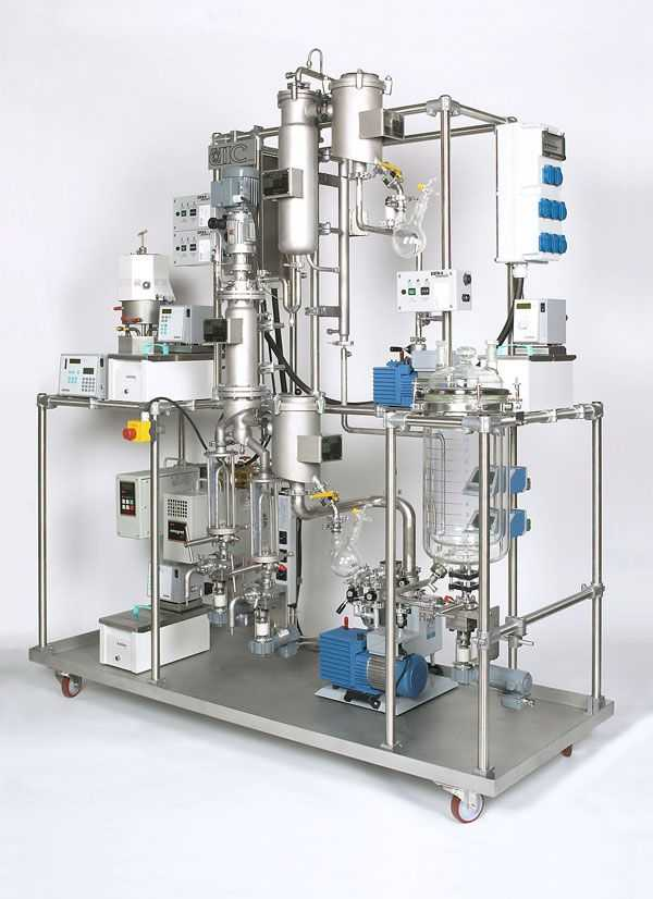 短程蒸馏器的工作原理及蒸馏过程